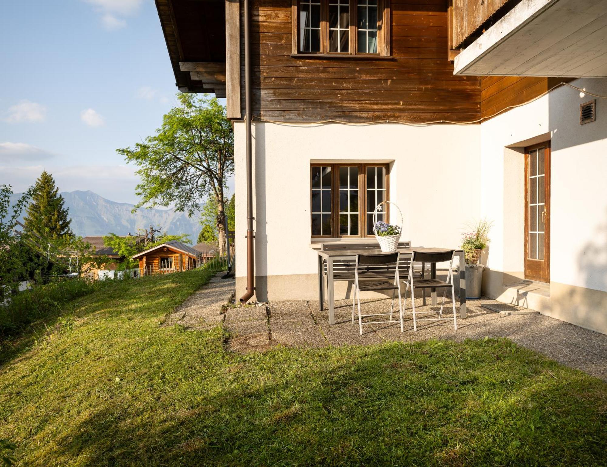 Chalet Am Sunne-Egge Auf Axalp Bei Brienz Экстерьер фото